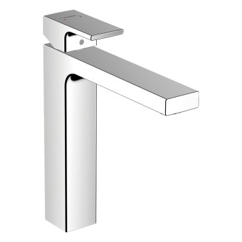 Baterie pentru lavoar Hansgrohe Vernis Shape, ComfortZone 190, fără ventil, crom